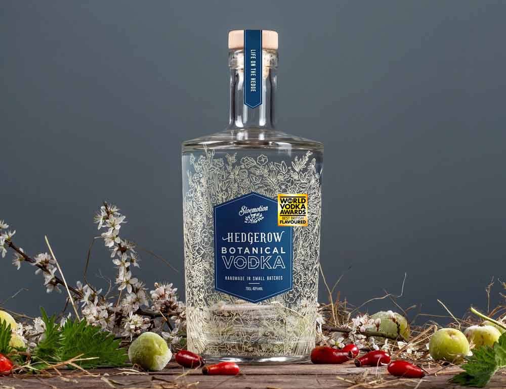 Best British Flavoured Vodka in the World Vodka Awards 2020 - Sloemotion Distillery