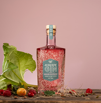 Hedgerow Gin Rhubarb & Raspberry - Sloemotion Distillery